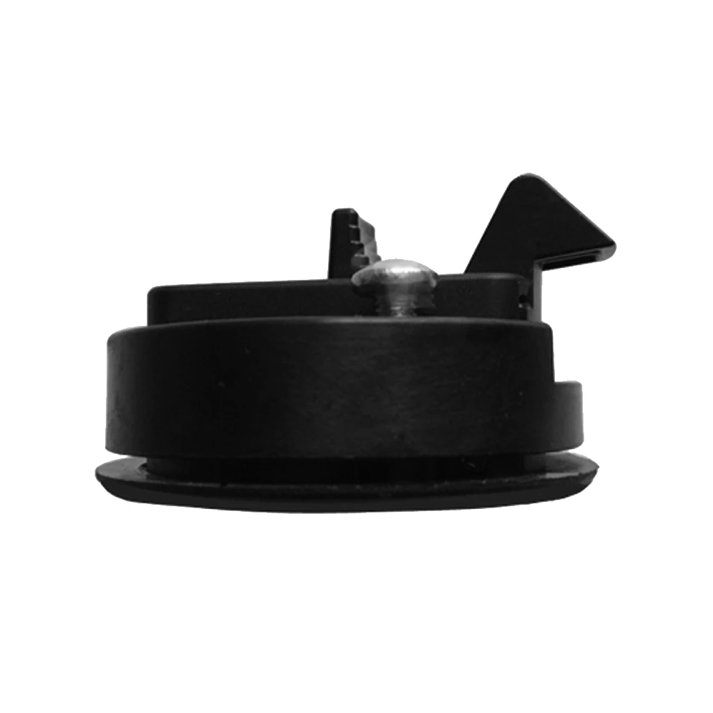 Round 2'' Flush Pull Slam Latch with Keys for Boat Deck Hatch 1/4'' Door - Locking Style