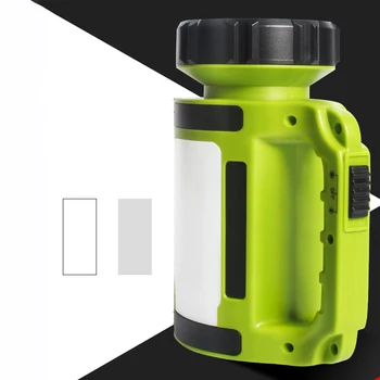 

1pc 3 In 1 USB Lamp Powerful Camping Projector Lamp Portable Rechargeable LED Torch Light Waterproof LED Adjustable Angle Saving