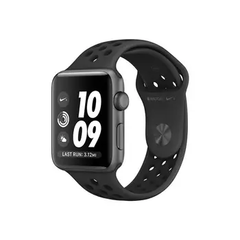 

Apple Watch Nike + Serials 3 GPS 42mm Space Gray Aluminum Case with Sport Band Nike Anthracite/black