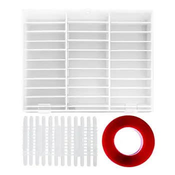 

Oversea Fast Shipping Manicure Durable Nail Art Box Nail Tips Storage Display Rhinestones Decoration Container