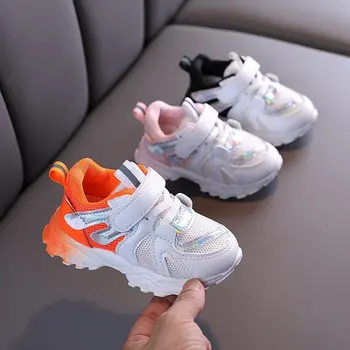 

children's mesh shoes sports casual baby shoe breathable lightweight primary girl sneakers girls shoe boy shoes 2 to 8 years