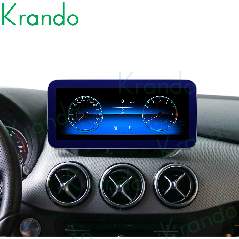 Krando Android 10.0 4G+64G 12.3'' Car Multimedia Player for Mercedes BENZ B CLASS W246 2008-2018 Car stereo with screen carplay