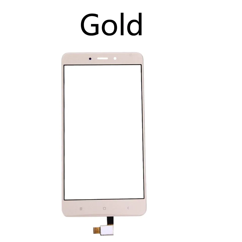 Gold-No tool 5," Note4 для Xiaomi Redmi Note 4 сенсорный экран панель сенсорный ЖК-дисплей стеклянная линза Панель сенсорный экран дигитайзер для Redmi Note4 - Цвет: Gold-No tool
