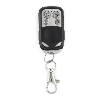 

Remote Control for Gates Copy 4 Channel Cloning Duplicator Key Fob A Distance Learning Electric Garage Door Controller 433 MHz