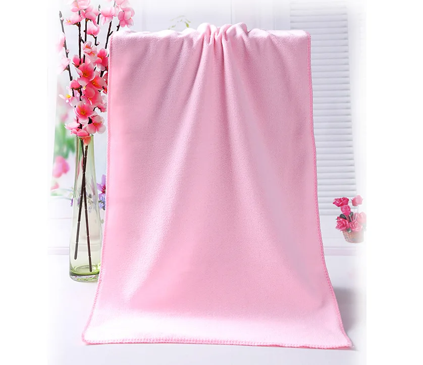 Superfine Fibre Large Bath Towel Manufacturers Direct Selling 70*140 Beach Towel South Korea Quick-drying Towel Wholesale 140 G/