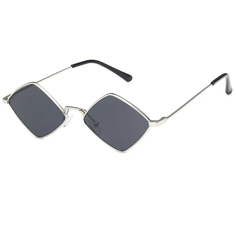 

Punk Cool Vintage Gafas de sol Square Sunglasses Women Men Metal Reflective Flat Lens Sun Glasses Female Male Punk oculos