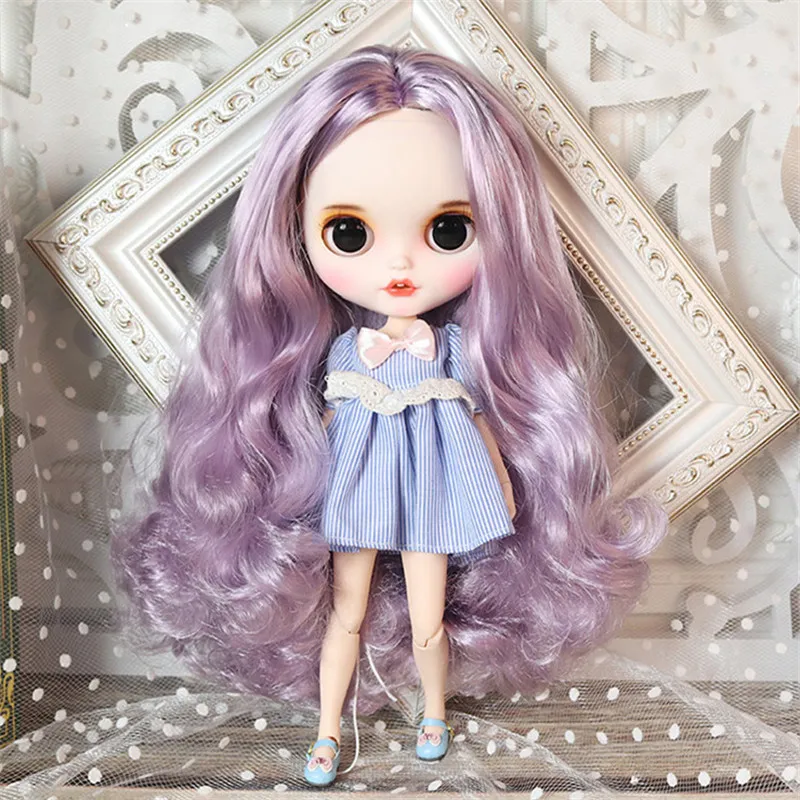 1/6 BJD кукла 19 шарнир тело белая кожа мягкая смешанный цвет волос подарок игрушка на заказ