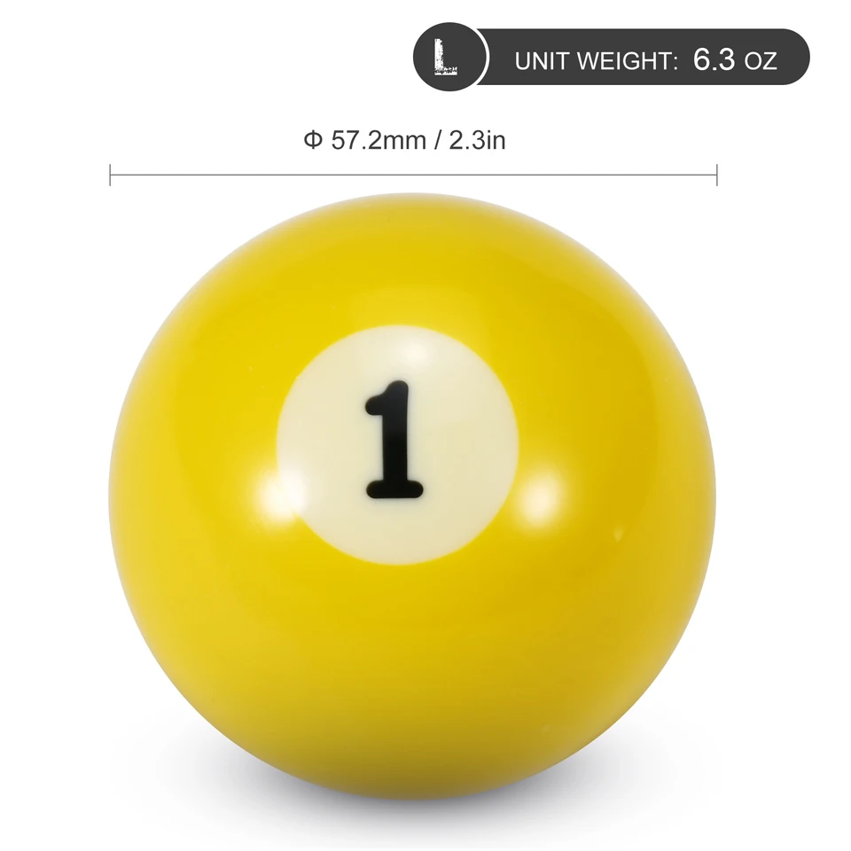 Boules Blanches Boules De Billard Blanches Lot De 2 - Diamètre 5,72cm - Résine Professionnelle - Pour Entraînement Et Jeux Balles Entrainement Billard Américain