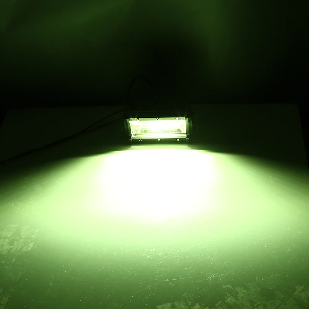 2 шт. 5 дюймов 72W фары для 24LED автомобиля рабочий свет бар пятно луча противотуманных фар дальнего света лампа янтарного цвета внедорожника SUV 12V24V