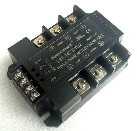 

Intelligent Three-phase AC Motor Positive and Negative Solid State Relay Module 15A
