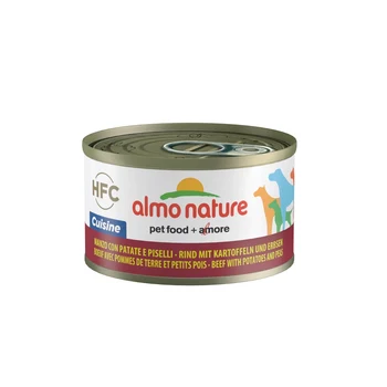 

Almo nature D/dogs "beef with potatoes and peas 0,095 kg x 24 PCs