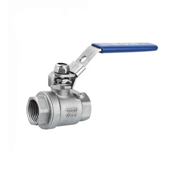 

1/4" 3/8" 1/2" 3/4" 1" BSP Female Thread 304 Stainless Steel Full Port Ball Valve For Water Oil Gas
