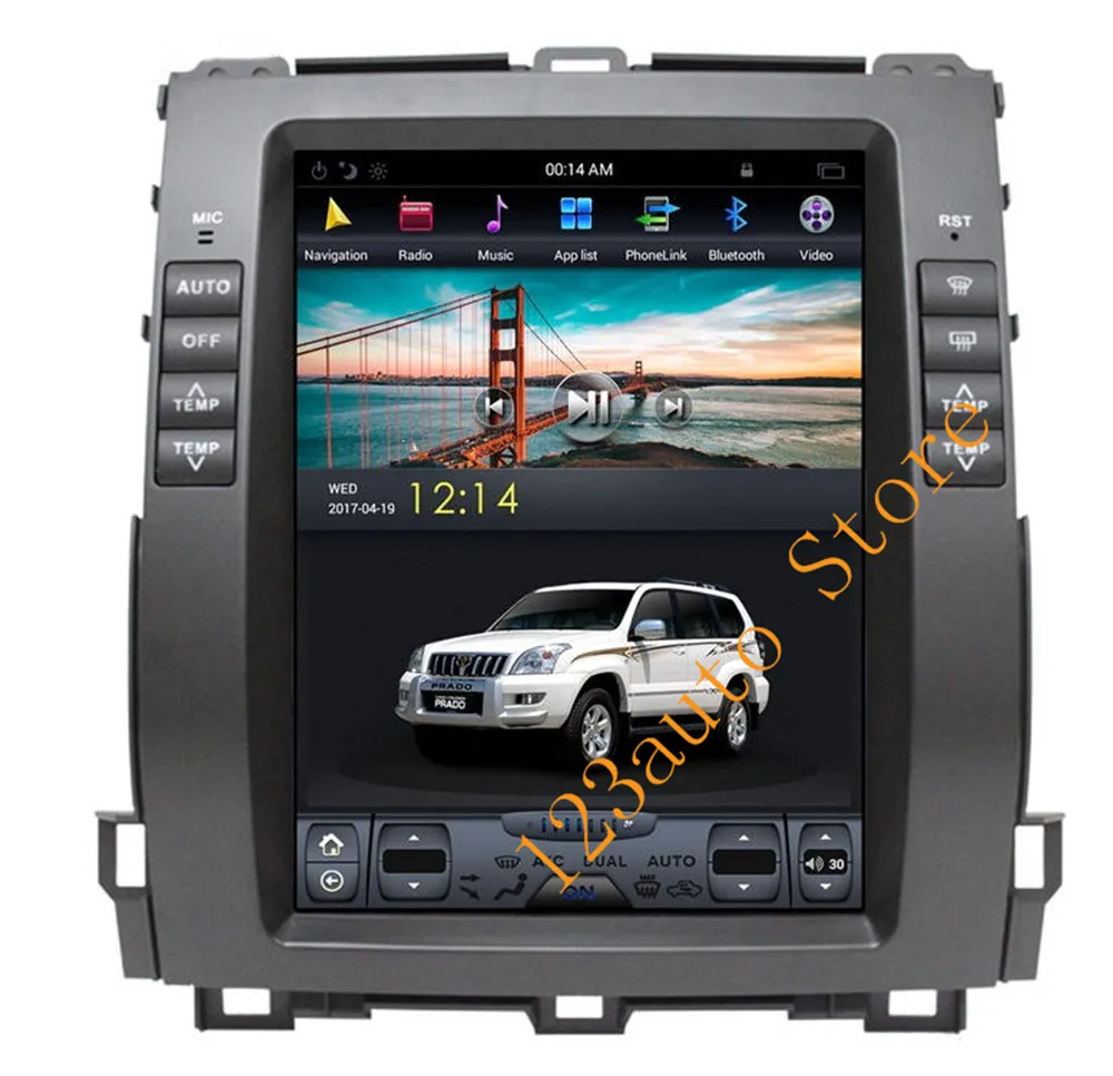 Автомобильный DVD-плеер для Toyota Prado 10 4 land cruiser 9 0-120 Lexus GX470 GX 2002 2009 '' Android 470 PX6 CARPLAY