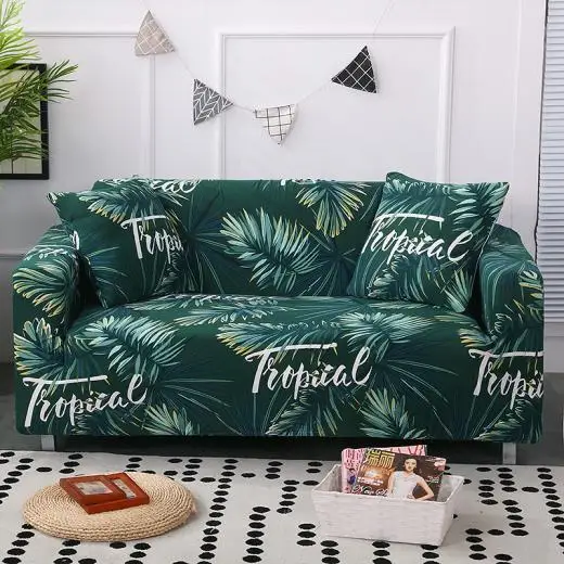 Color 8 45 цветочные чехлы для диванов для гостиной, чехлы для диванов, растягивающиеся чехлы для диванов, для одного/двойного/трех/четырех сидений - Цвет: Color 8