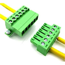 

2-10pin Rail Terminal Block Pitch 5.08mm Screw Plug-in Terminal Blocks Connector