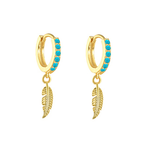 925 Sterling Silver Cubic Zirconia Sun Moon Star Pendant Hoop Earrings For Women Evil Eyes Butterfly Cactus Huggie Earring