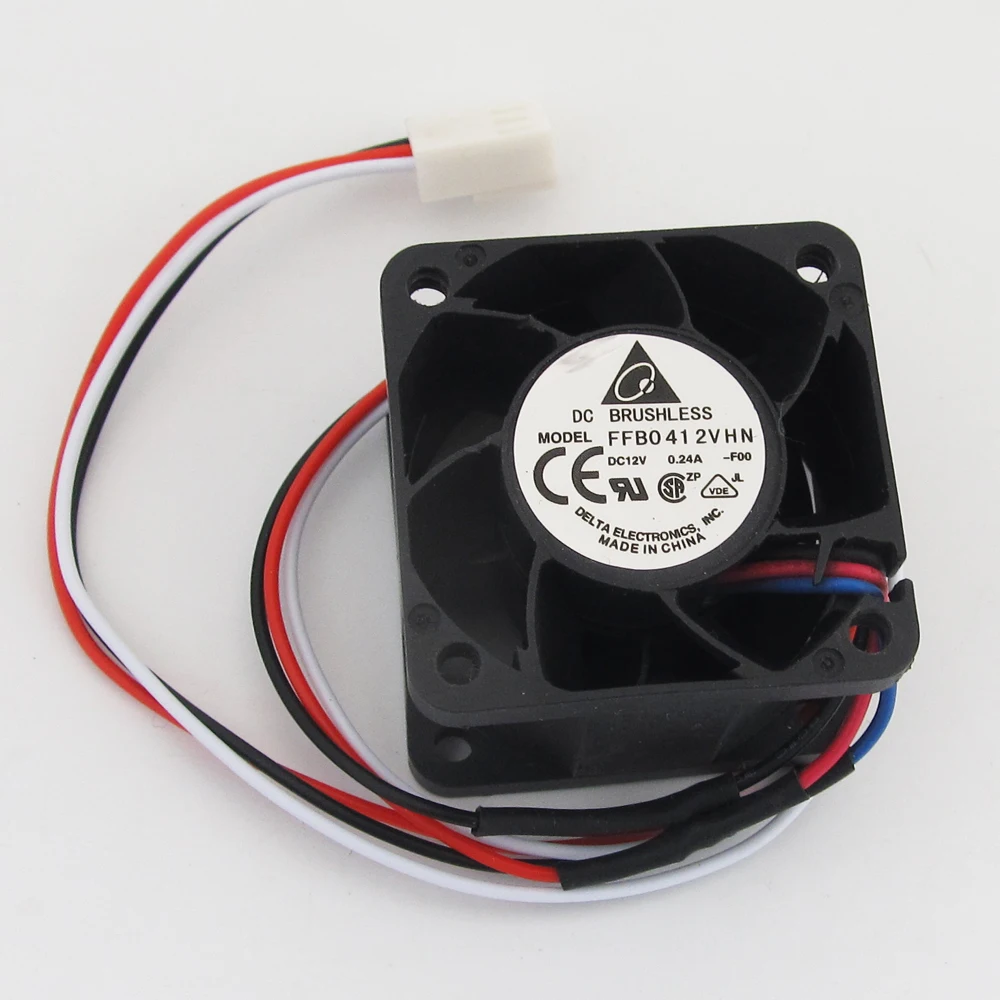 1pc Delta FFB0412VHN -F00 40x40x28mm 4028 DC 12V 0.24A 15.79CFM High Speed Fan | Компьютеры и офис