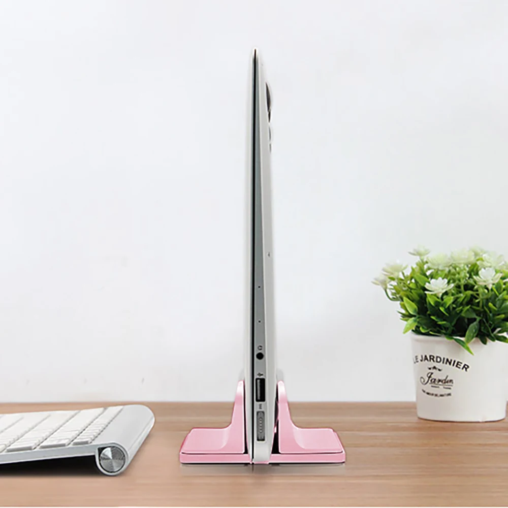 Вертикальная подставка для ноутбука Macbook Air Pro 0,55-2,87 дюймов Толщина настольная подставка с регулируемой док-станцией для поверхности Chromebook