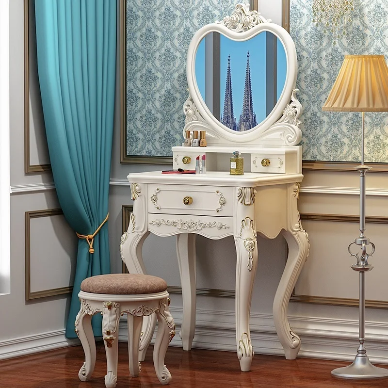 MODEL Y De Maquiagem Comoda Para Quarto Toaletka Do Sypialni Makeup Box Tablo Bedroom Furniture Penteadeira Korean Dressing Table - Цвет: MODEL Y