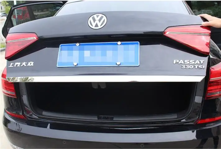 Накладка багажника для задней двери подходит только для Volkswagen Passat, специально для 11-19 Passat нержавеющая сталь АБС-пластик