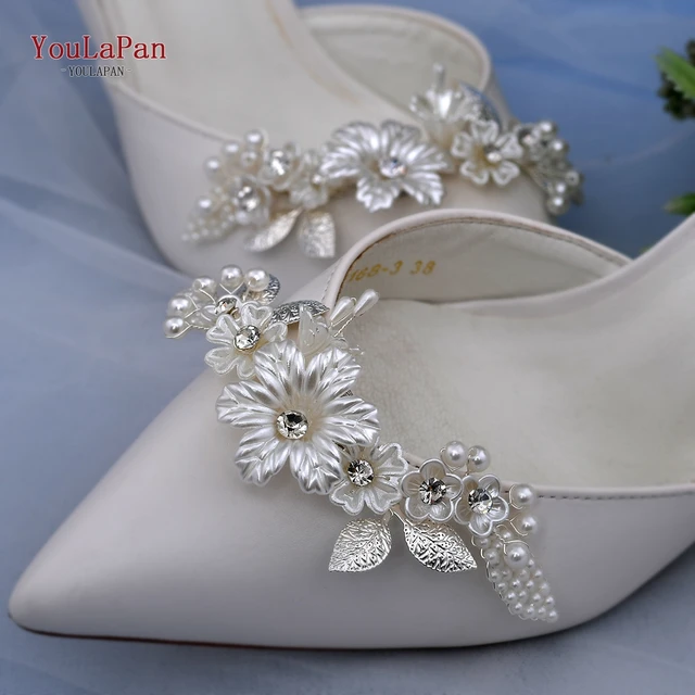 TOPQUEEN X22 2pcs Fashion Shoe Clip DIY Rhinestone Decoration Women High  Heels Dress Shoes Accessories Wedding Fashion Buckle