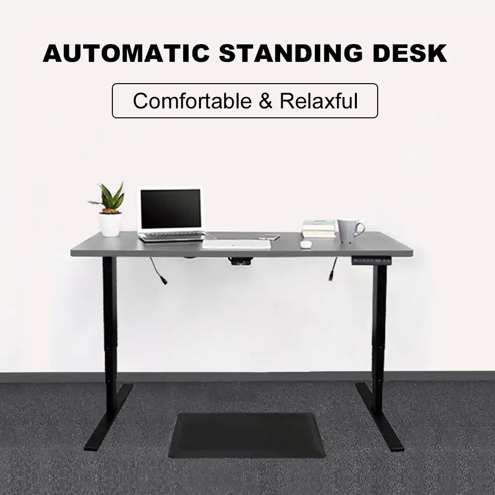 3 Stage Electric Stand Up Desk Frame Dual Synchronous Motor