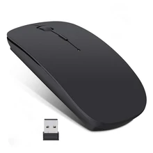 Kablosuz fare USB bilgisayar fare Mini ergonomik optik sessiz PC fare 2.4GHz güç tasarrufu ofis dizüstü PC için Mause dizüstü bilgisayar