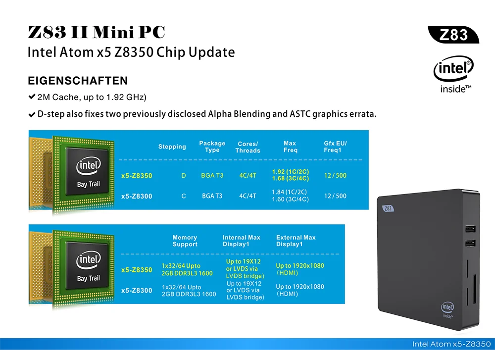 Z83II MiniPC-Intel-x5-Z8350-3