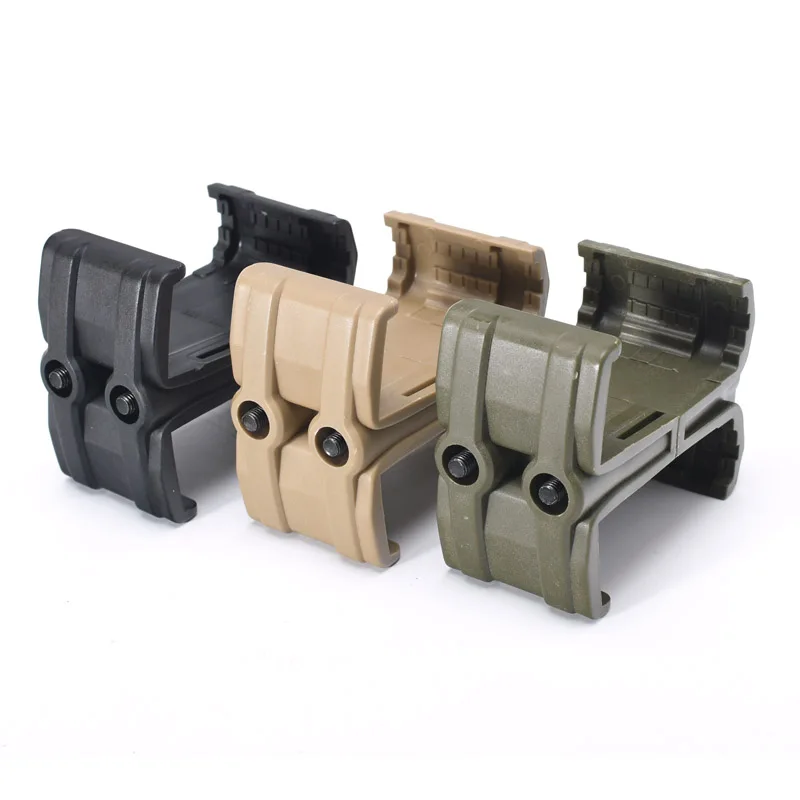 Tactical Airsoft Magazine Parallel Connector Mag Clip Black Mud Color