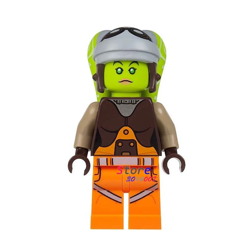 

Single Hera Syndulla super heroes marvel dc comics building blocks models bricks toys for children kits