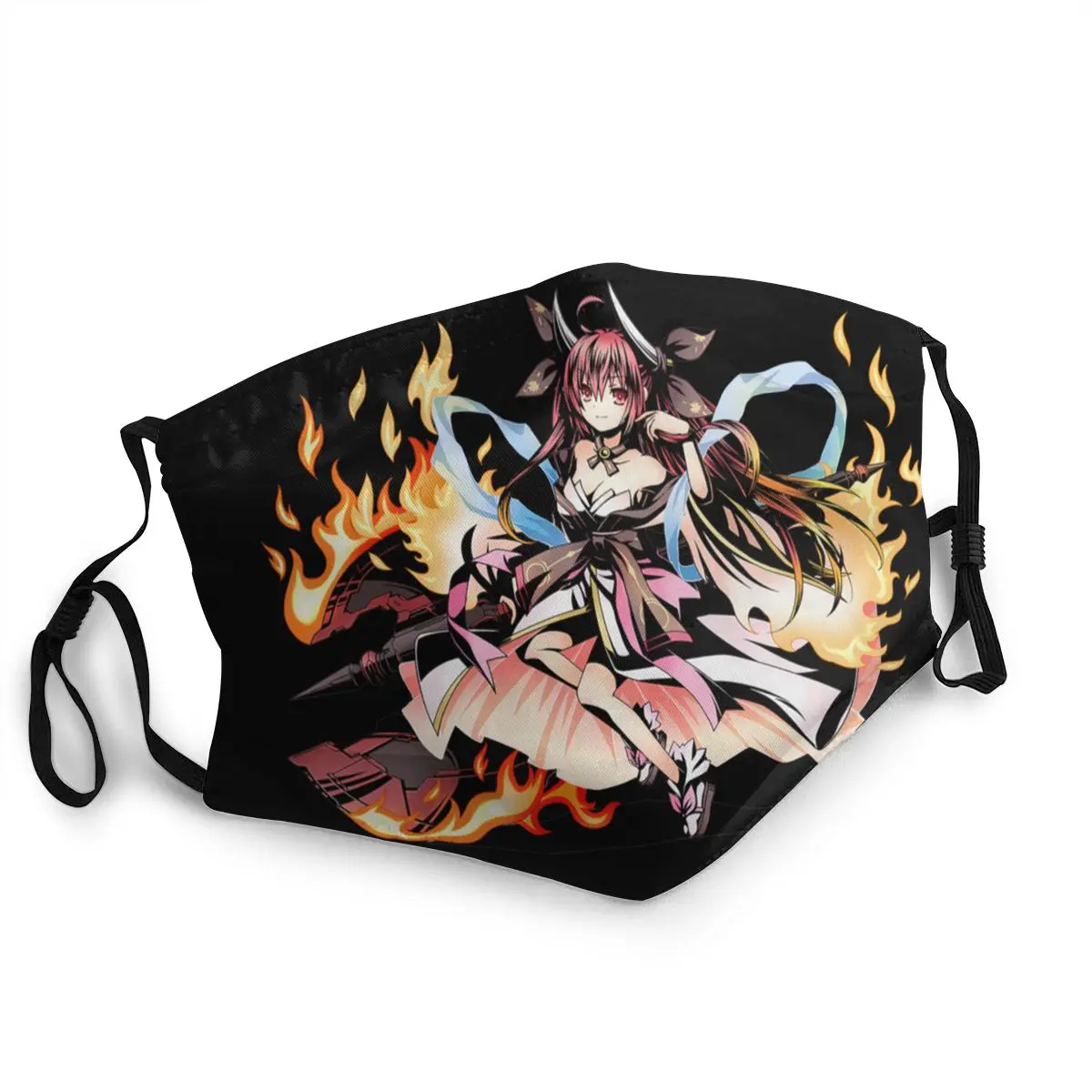 Great Kotori Itsuka Date A Live Anime 3D Print Reusable Face Mask Amazing Anti-Bacterial | Аксессуары для одежды