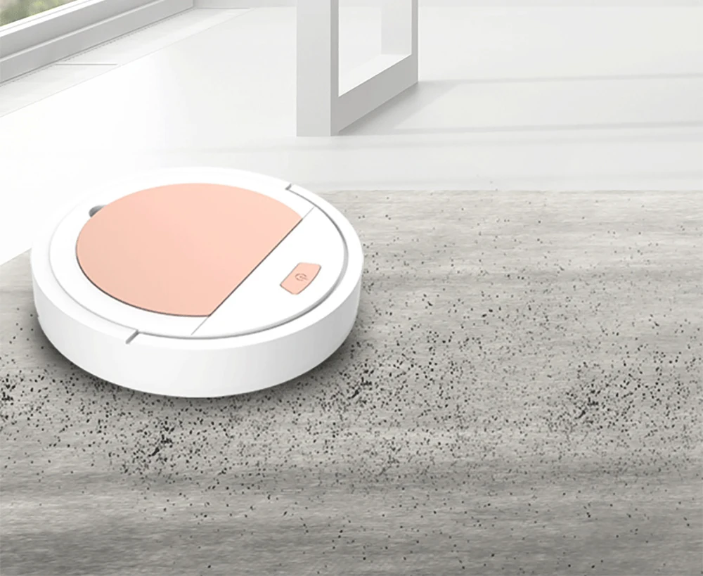 

1800Pa Automatic Intelligent Robot Vacuum Cleaner Multifunctional 3-In-1 Dry Wet Cleaning Machine Rechargeable for Indoor home