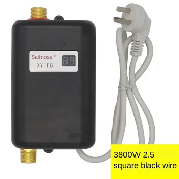 

3800W Instant electric water heater kitchen fast heating mini electric water faucet 110V 220V
