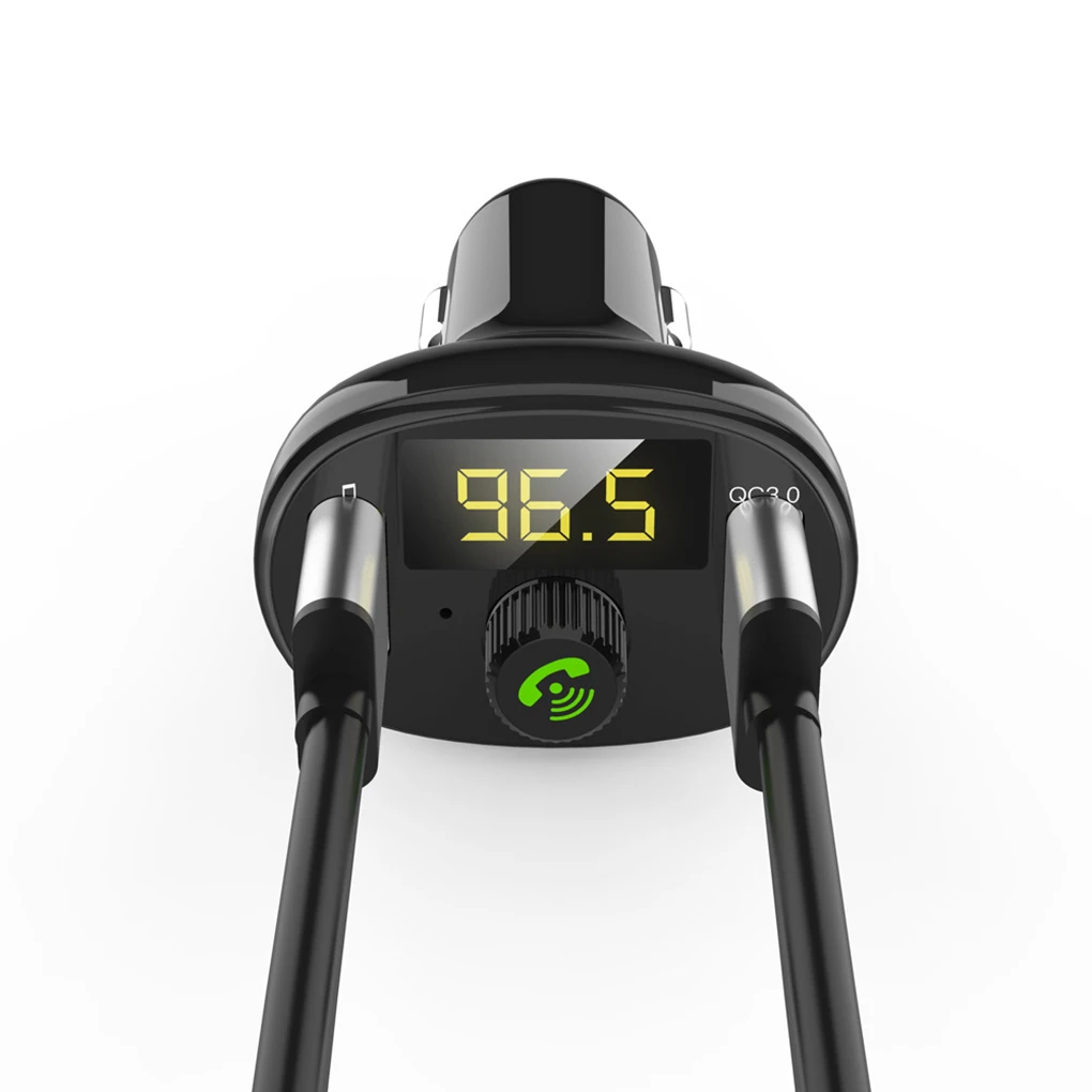 Universal Wireless Bluetooth4.2 Auto Car USB Charger FM Modulator Transmitter Radio Adapter Handsfree MP3 Player