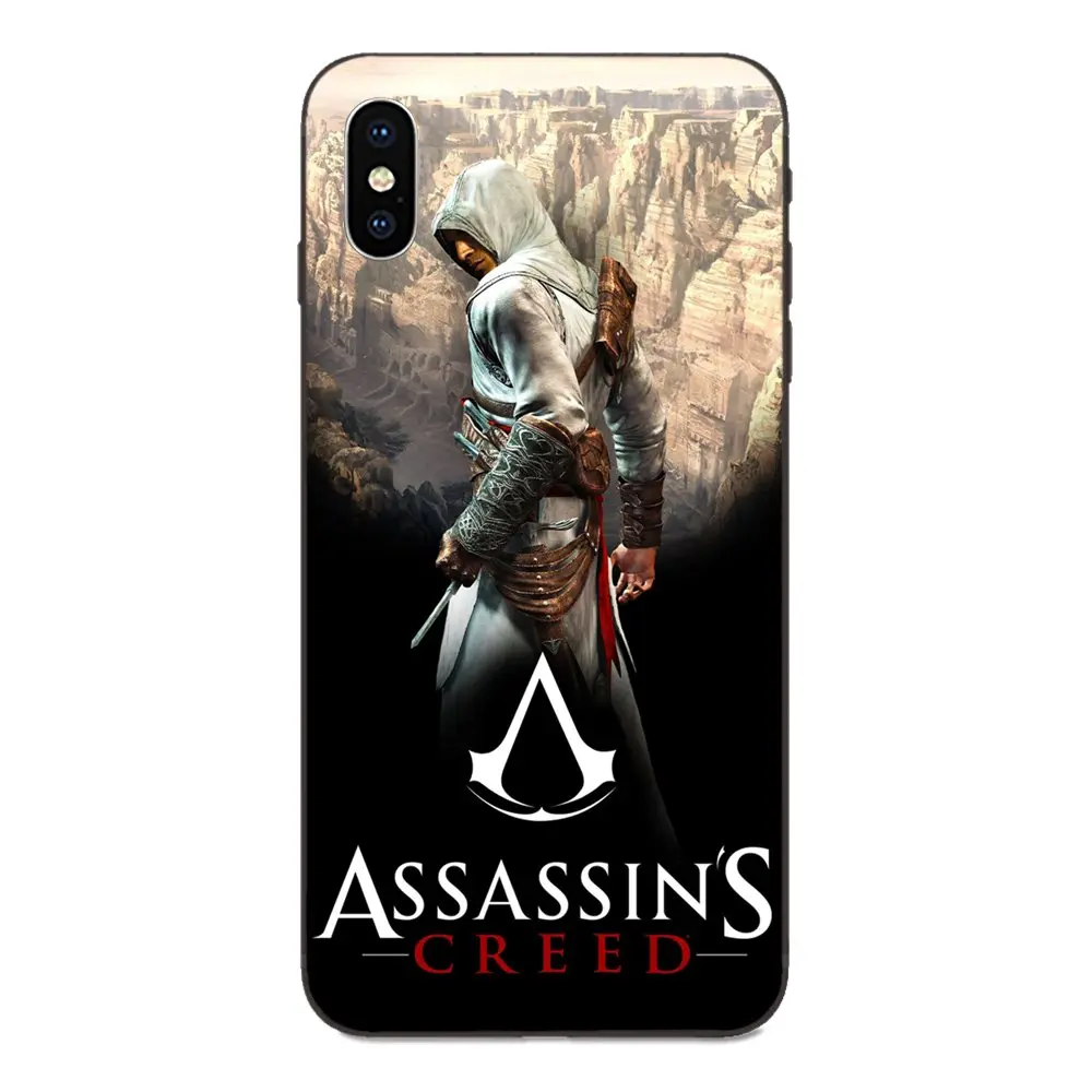 as picture Чехол из ТПУ для Apple iPhone 4 4s 5 5S SE 6 6S 7 8 Plus X XS Max XR с запросом александриса черепа Assassins Creed - Цвет: as picture
