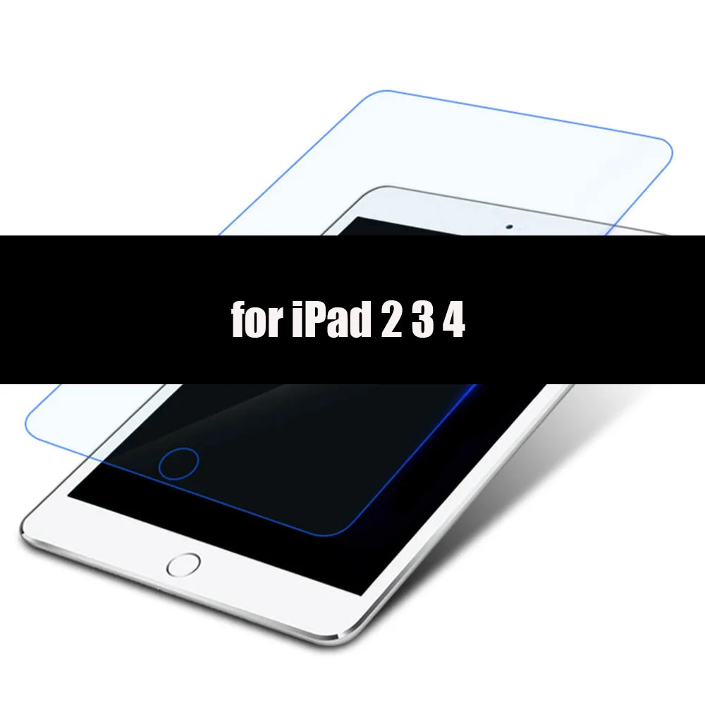 Защитная пленка для экрана для iPad 9,7 из закаленного стекла для Ipad Air 1 2 прозрачная защитная пленка для Ipad Mini 1 2 3 4 5 - Цвет: For iPad 234