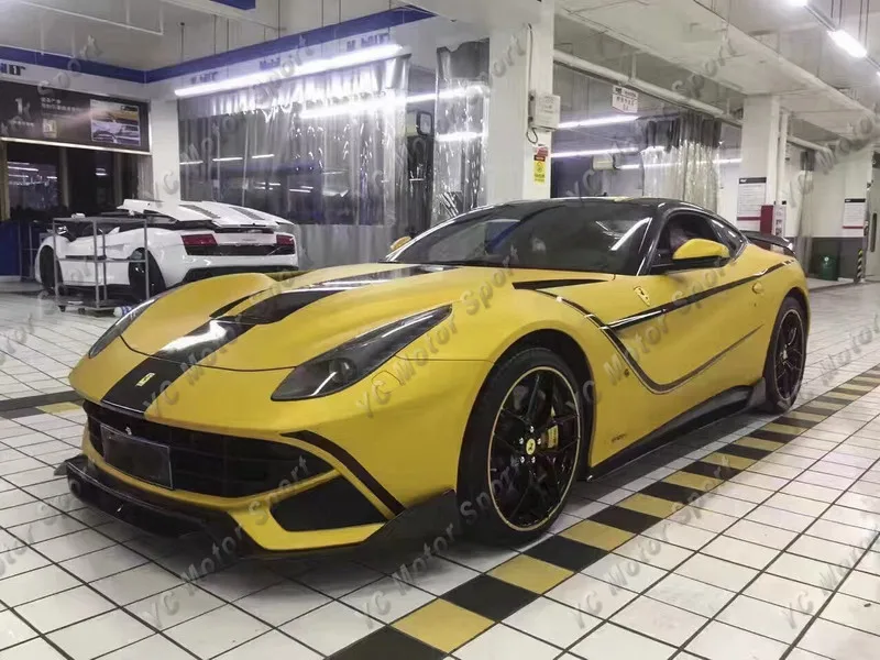 2012-2015 Ferrari F12 Berlinetta DMC Style Front Lip CF (105)_