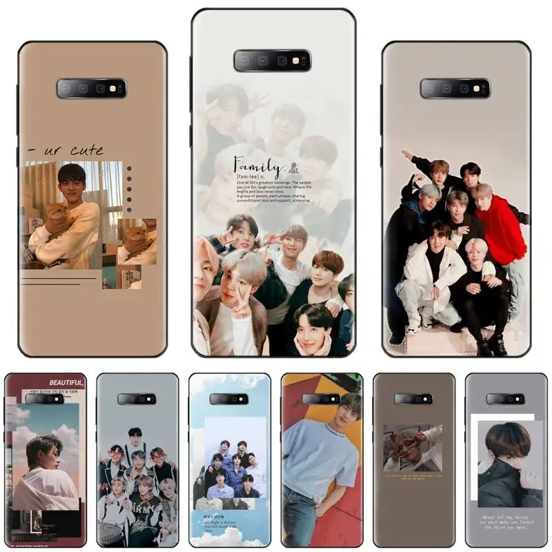 Kpop boy корейский группа bangtan ТПУ силиконовый чехол для телефона Samsung S6 S7 edge S8 S9 S10 e plus