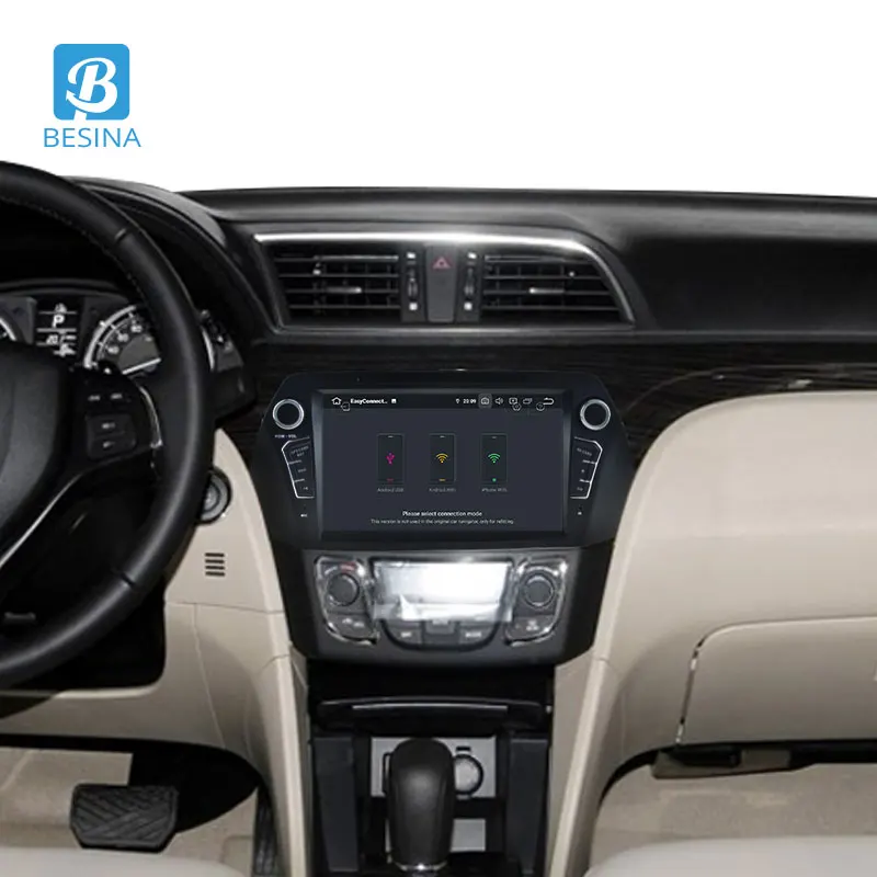 Excellent Besina Android 9.0 Car DVD Player For SUZUKI Ciaz 2015 2016 2017 2018 Multimedia GPS Navigation WIFI 2 Din Car Radio 64G Stereo 5