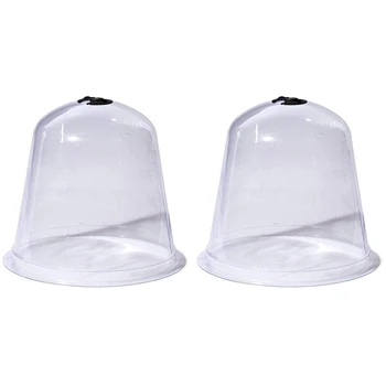 

Garden Cloche Plastic Protective Plant Bells e Breathable Covers Thermal Insulation Moisturize