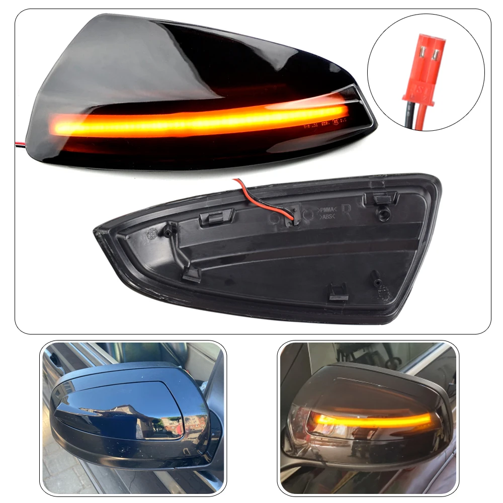Led Dynamic Turn Signal Light Side Mirror Indicator Blinker For