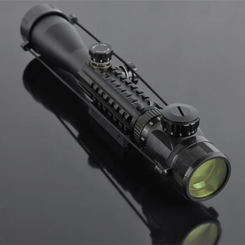Охотничий прицел оптика 3-9x40 LLL ночного видения оптический свет прицеливания устройство снайперская винтовка прицел AR15 AR10. 223/. 308