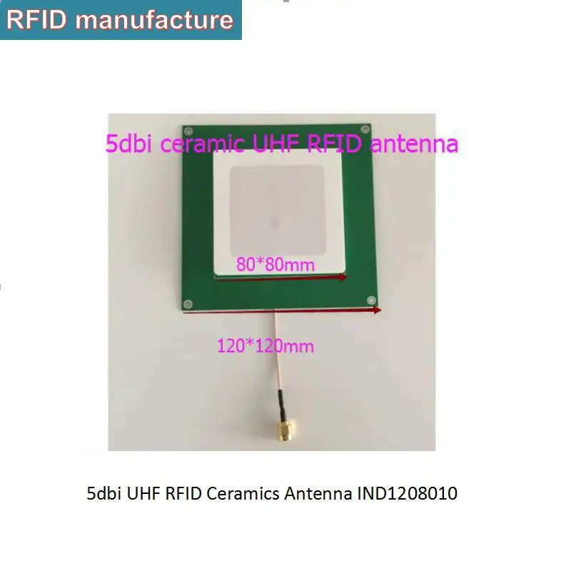 5dbi antenna only Модуль UHF rfid POE TCP/IP Встроенная система работает для rfid антенны керамика 5dbi для посещаемости парковки людей управление доступом - Цвет: 5dbi antenna only