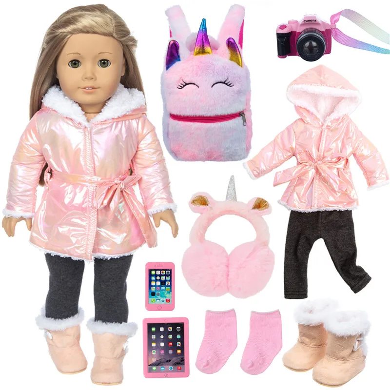 Doll Winter Boots Dolls 18 Doll Apparel Doll Accessories Clothes for Dolls