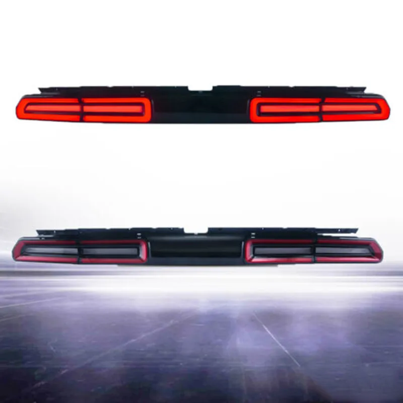 Светодиодный задний фонарь нового типа для Dodge Challenger светильник 2008 2014 с красным