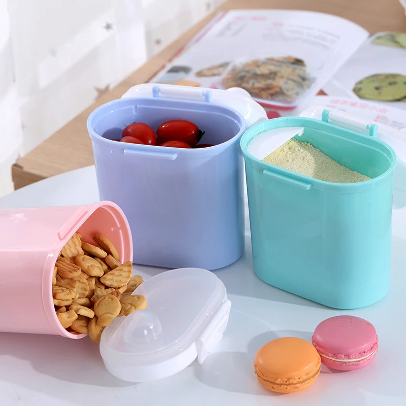 Boîte de rangement portable pour lait en poudre pour bébé, récipient de  collations pour tout-petits avec cuillère, céréales essentielles pour  nourrissons - AliExpress