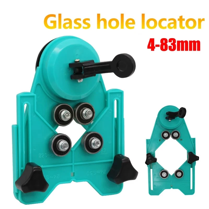 

Adjustable 4-83mm Diamond Drill Bit Tile Glass Hole Saw Core Bit Guide Tools With Vacuum Base Sucker Tile Glass Openings Locator