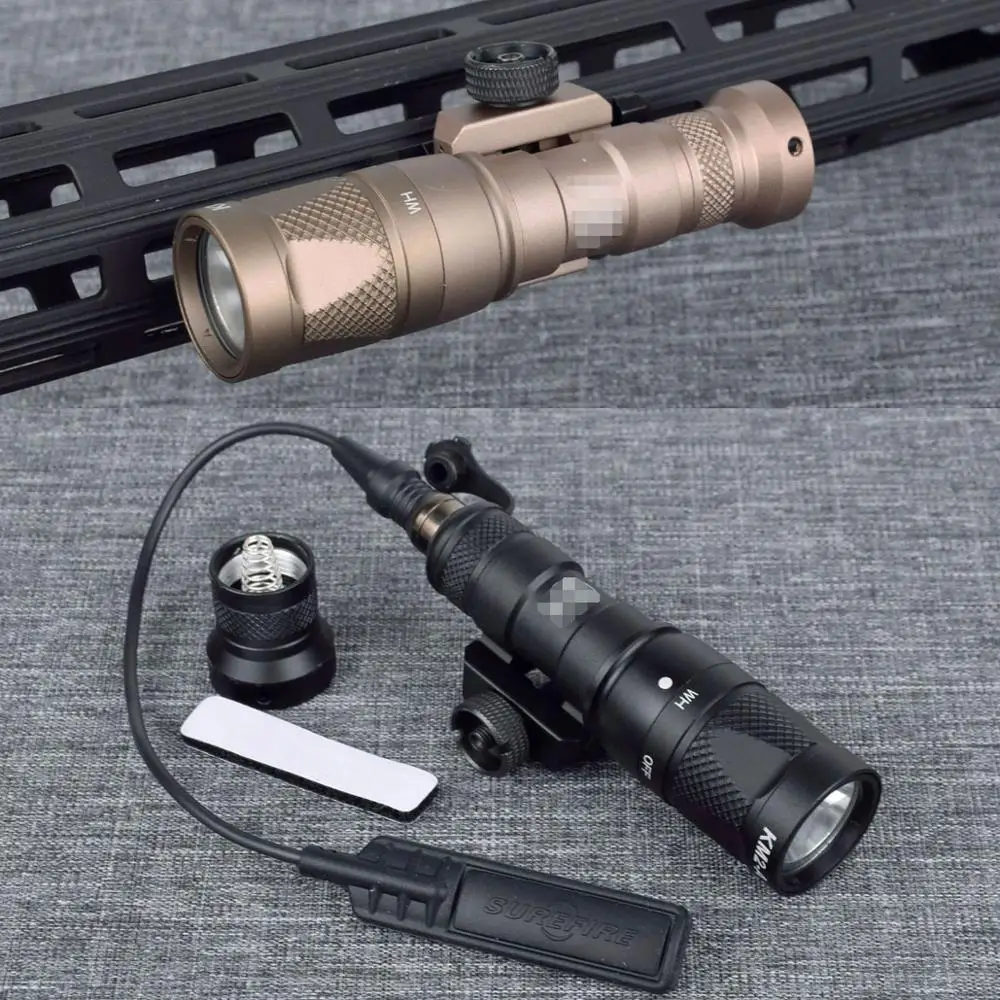 

Tactical M300V IR Weapon Light Scout Light IR Output LED White Light Remote Pressure Switch Infra-red Output 20mm Rail