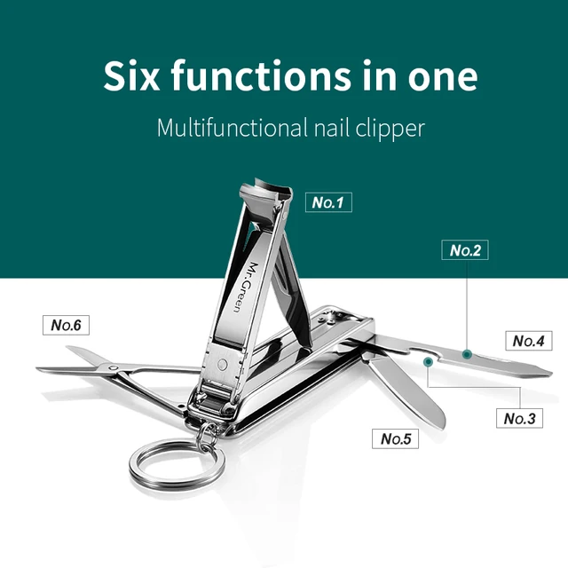 Multifunctional Stainless Steel Nail Clipper 1