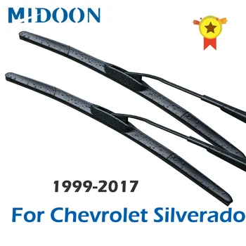 

MIDOON Wiper Blades for Chevrolet Silverado 22"&22" Fit Hook / Pinch Tab / Push Button Arms 1999 - 2017